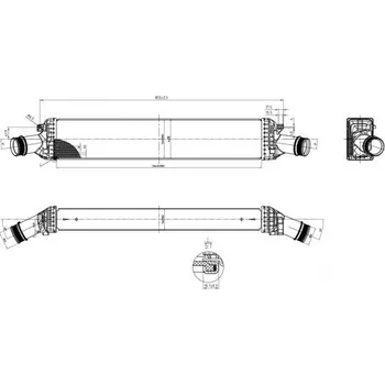 Chladič motoru Chladič turba HART 612 518
