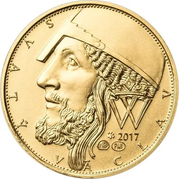Pražská mincovna Svatováclavské dukáty 1 dukát Au 2017 3,49 g