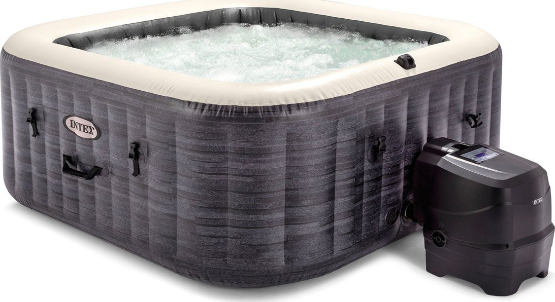 Intex | Vířivý bazén Pure Spa Greystone Deluxe Bubble Spa 4 NP | 11400294