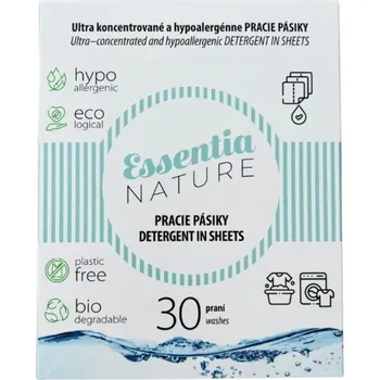 Prací prášek Essentia Nature Prací pásky na 30 praní krabička