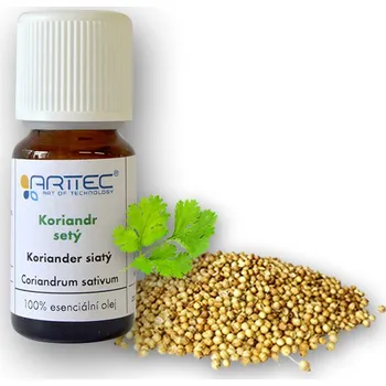 Vonný olej ARTTEC přírodní vonný olej Koriandr setý 10 ml NAT00042