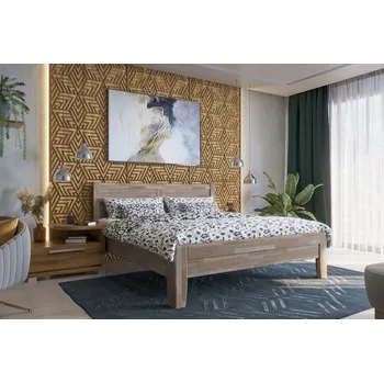Postel Masivní postel z bukového dřeva Sion K3, BO105, 180x200 cm