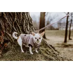 Dogi digi Bunda prošívaná VELVET - šití na míru Barva: Zlatá, Velikost: XL