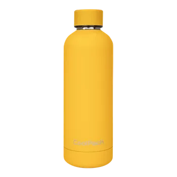 Školní batoh CoolPack termoláhev Bonet, 500 ml, nerez, žlutá