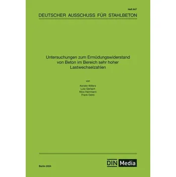 Untersuchungen zum Ermüdungswiderstand von Beton im Bereich sehr hoher Lastwechselzahlen - Autoren, Div.