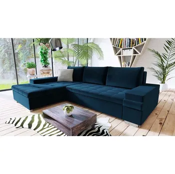 Sedací souprava Sedací souprava ZELMA MINI - modrá 1