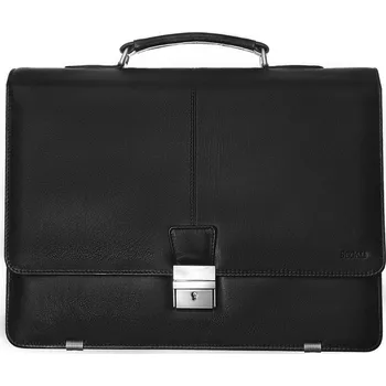 Cestovní taška Pánský kufřík kožený SEGALI 7005 černý