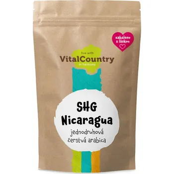 Vital Country Nicaragua SHG 250g Zrnková