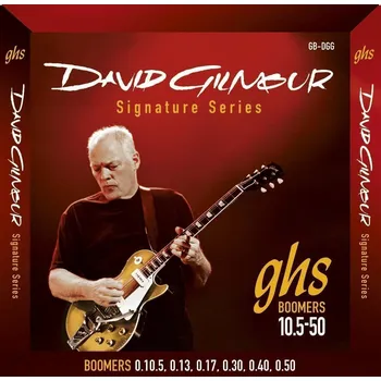 Struna pro hudební nástroj GHS David Gilmour Boomers 10,5-50 Struny pro elektrickou kytaru