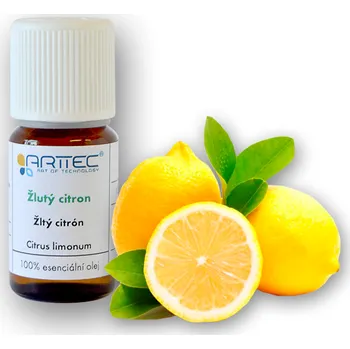 ARTTEC přírodní vonný olej Žlutý citron bio 10 ml NAT00040