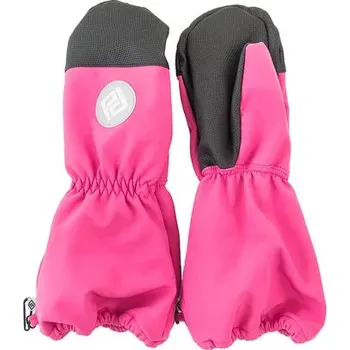 Rukavice Pidilidi Rukavice dívčí softshellové palcové růžová 2 roky