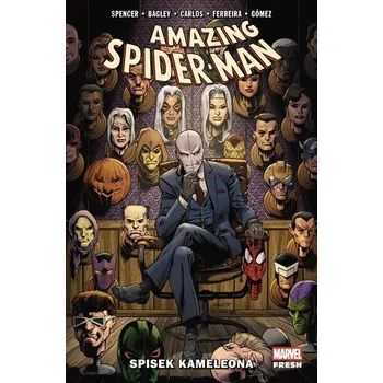 Komiks pro dospělé Amazing Spider-Man T.14 Spisek Kameleona - praca zbiorowa