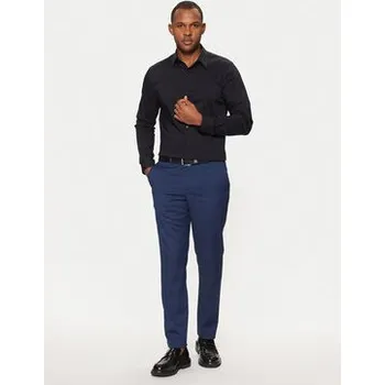 Pánská košile Guess Košile Sunset M1YH20 W7ZK1 Tmavomodrá Slim Fit XL