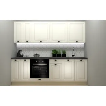 Kuchyňská linka Black red white Older kuchyňská sestava 240