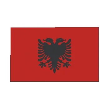 Vlajka PROMEX Vlajka 90 x 150 cm Albánie č.224