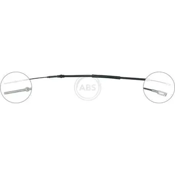 Lanko parkovací brzdy Tažné lanko, parkovací brzda A.B.S. K16877
