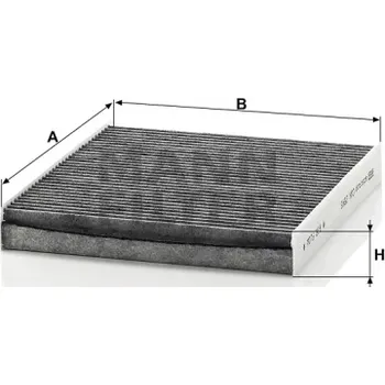 Autodíl MANN FILTER Kabinový filtr CUK 2545
