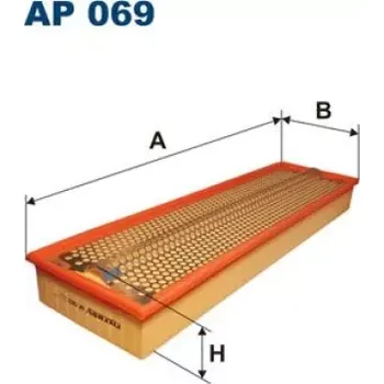 Vzduchový filtr FILTRON Vzduchový filtr AP 069