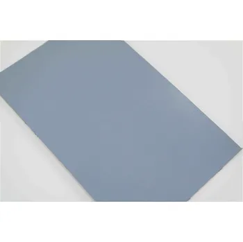 Látková záplata Samolepicí kožená záplata - středně šedá - rozměr 16 cm x 10 cm