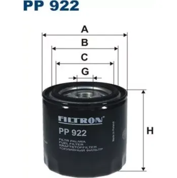 Palivový filtr FILTRON Palivový filtr PP 922