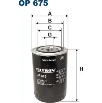 Olejový filtr FILTRON Olejový filtr OP 675