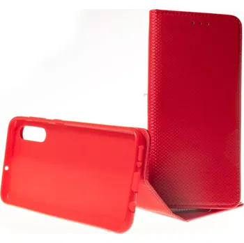 Pouzdro na mobilní telefon Pouzdro Smart Case Book pro Samsung A50 A505 Červené