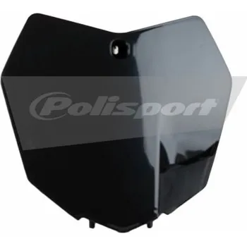 POLISPORT Přední poznávací značka černá KTM KTM EXC-F 250 2013-2015