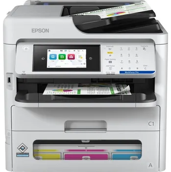 Tiskárna Epson WorkForce Pro EM-C800RDWF - multifunkční tiskové zařízení - tisk, skenování, kopírování, faxování 4800 x 1200 DPI A4 DUPLEX DADF 25ppm Wi-Fi AirPrint