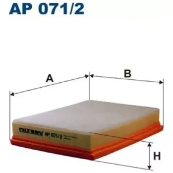 Vzduchový filtr FILTRON Vzduchový filtr AP 071/2