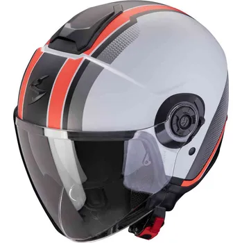 Helma na motorku SCORPION přilba EXO-CITY II Vel grey/red - S
