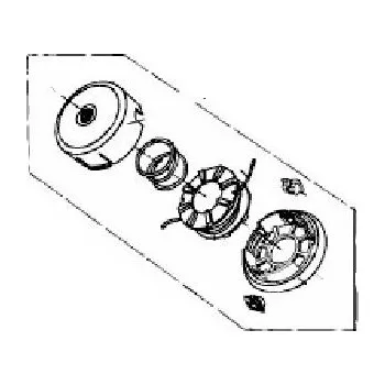 Křovinořez Strunová hlava MTD - matka 10 x 1,25