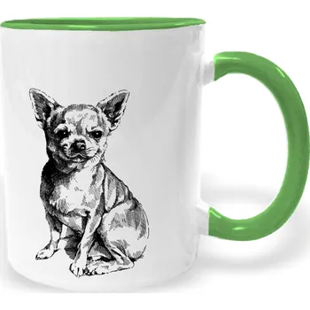 Hrnek - Čivava Barva: Zelená