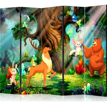 Paraván Paraván - Medvěd a přátelé II Velikost: 225x172 cm, Provedení: Jednostranný