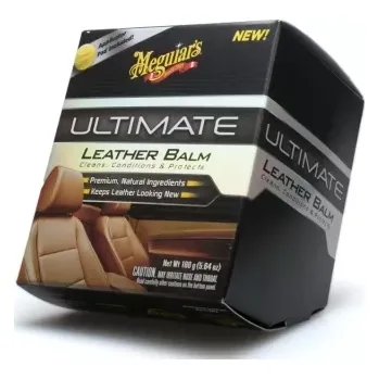 Auto-moto MEGUIARS Meguiar's Ultimate Leather Balm - LUXUSNÍ BALZÁM NA KŮŽI 160G