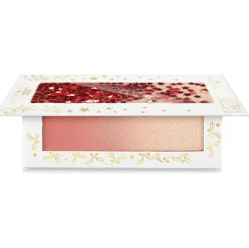 Rozjasňovač essence xmas KiSSES tvářenka s rozjasňovačem odstín Under The Mistleglow! 5.5 g