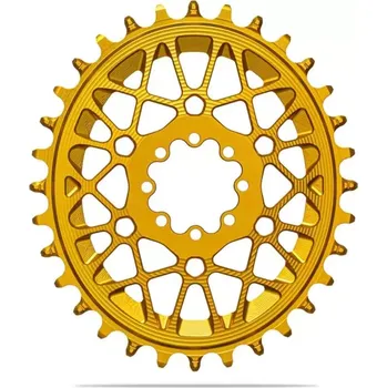 Převodník na kolo OVAL T-Type Sram 34T zlatá