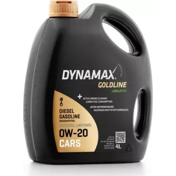 Motorový olej DYNAMAX GOLDLINE LONGLIFE FE 0W-20 4L