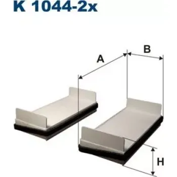 Kabinový filtr FILTRON Kabinový filtr K 1044-2x