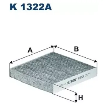 Kabinový filtr FILTRON Kabinový filtr K 1322A