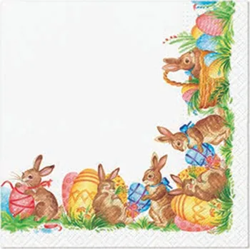 Papírový kapesník Ubrousky 20ks Easter fever 33x33 cm 105 gram