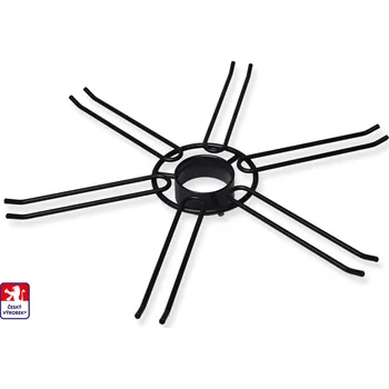 Kuchyňská linka UVAX Držák sklenic 400 mm - černý