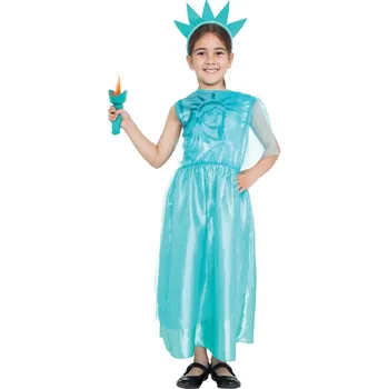 Karnevalový kostým RubiesDětský kostým Socha Svobody Velikost: S 3 -4 roky