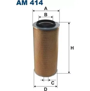Vzduchový filtr FILTRON Vzduchový filtr AM 414