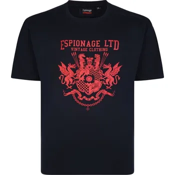 Tričko Vintage (navy) - v nadměrné velikosti 3180 T360