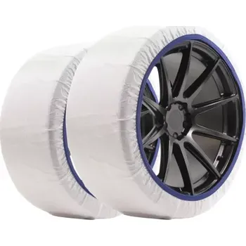 Sněhové řetězy AMiO Textilní sněhové řetězy Isse Easysock XL 2 ks