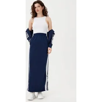 Dámská sukně adidas Maxi sukně adicolor Adibreak JD0924 Tmavomodrá Loose Fit M