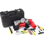 AMIO Kompresor do auta kovový dvoupístový 12V HQ, ACOMP-18