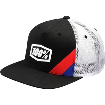 Kšiltovka S100 kšiltovka Cornerstone Trucker, 100% (černá/bílá)