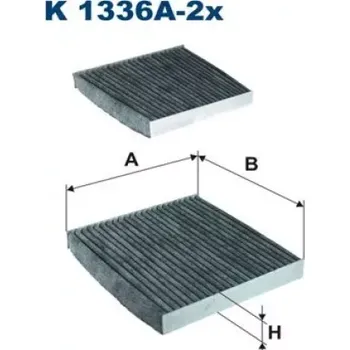 Kabinový filtr FILTRON Kabinový filtr K 1336A-2x