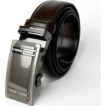 Opasek Kožený pánsky opasok hnedý PA5-25-03, Obvod pasu / celková délka pásku 90cm